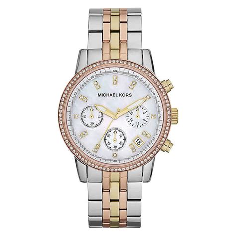 michael kors tricolor watch|michael kors multicolored watches.